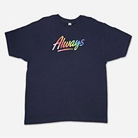 SparkShop "Always Pride" T-Shirt Unisex - Navy