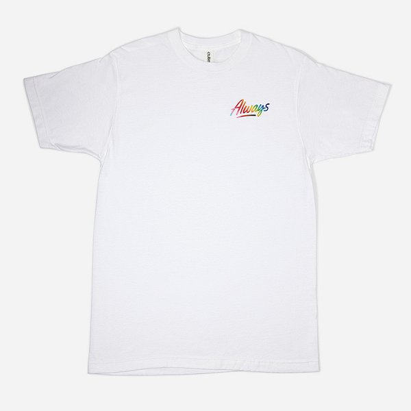 SparkShop "Always Pride" T-Shirt Unisex - White LC