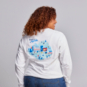 SparkShop Joyville Long Sleeve Unisex Tee - White