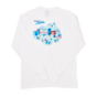 SparkShop Joyville Long Sleeve Unisex Tee - White