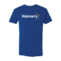 Walmart+ Unisex Cotton Tee - Royal