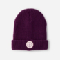 SparkShop Quality Goods Waffle Cuffed Beanie - Burgundy