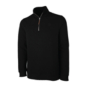 SparkShop Hudson Men's Quarter Zip - Black