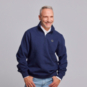 SparkShop Spark Men's Quarter Zip - Navy