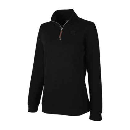 SparkShop Hudson Women s Quarter Zip Black SparkShop
