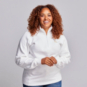 SparkShop Spark Women's Quarter Zip - White