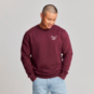 SparkShop Chain W Unisex Fleece Crewneck - Plum