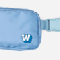 SparkShop Light Blue "W" Belt Bag