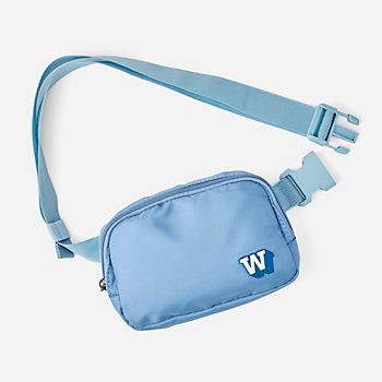 SparkShop Light Blue "W" Belt Bag