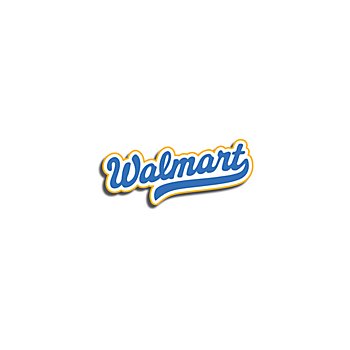 SparkShop Collectible "Walmart script" Pin