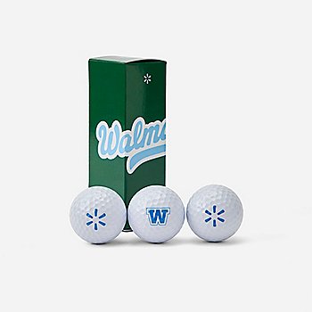 SparkShop "W" Golf Balls 3-Pack
