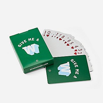 SparkShop "Give me a W" Playing Cards