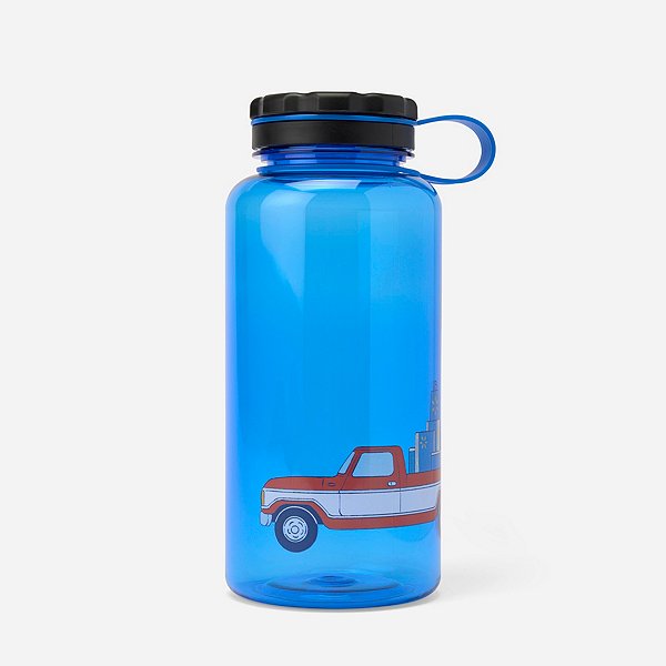 SparkShop "Truck" Water Bottle - Blue