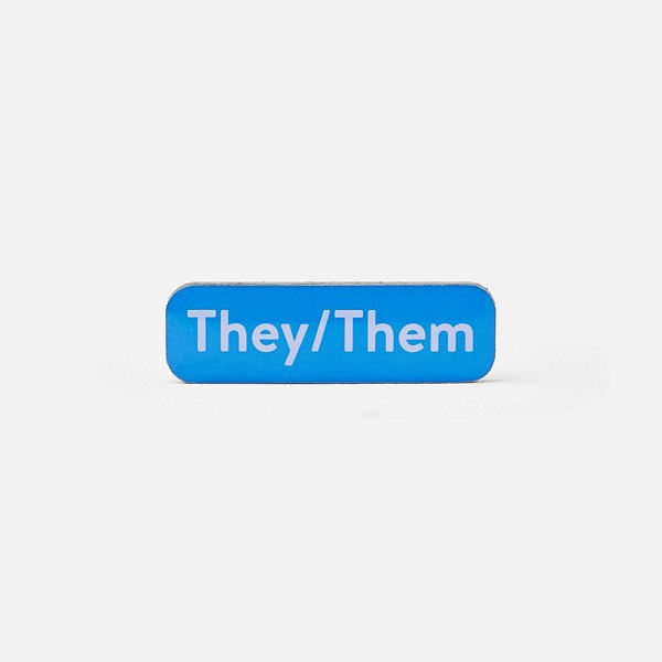 SparkShop "They/Them" Pin