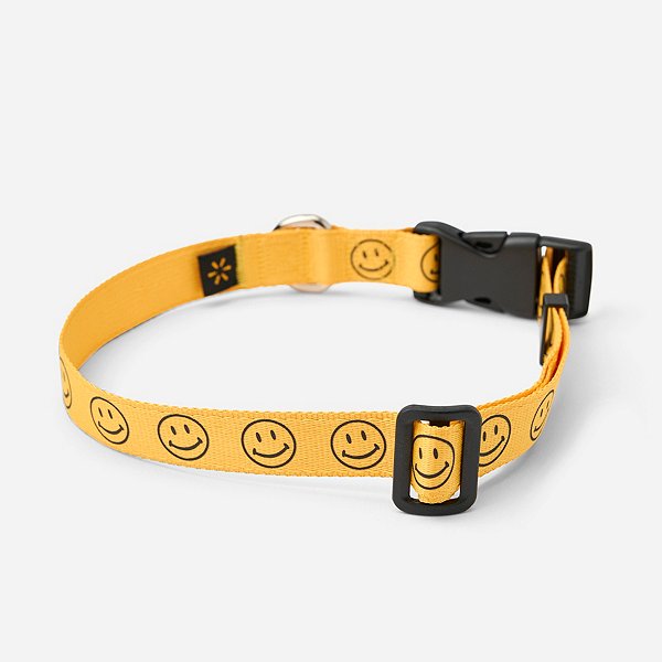 SparkShop "Smiley" Pet Collar - Yellow