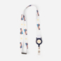 SparkShop "Sam's Truck" Badge Pull Lanyard - White