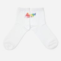 SparkShop "Always Pride" Socks - White