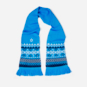 SparkShop Fairisle Scarf - Blue