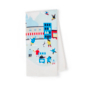 SparkShop Joyville Tea Towel - White