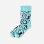 SparkShop Cowboy Print Tube Socks - Blue