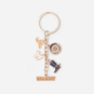 SparkShop Cowboy Enamel Dangling Keychain