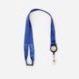 SparkShop Quality Goods Badge Pull Lanyard - Navy