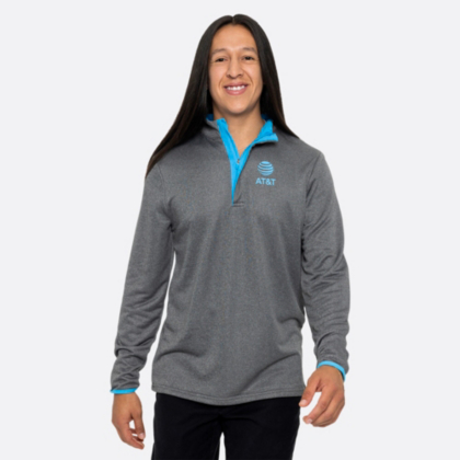 AT&T Team Colors Woodbury Quarter Zip