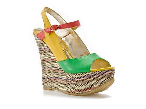 Two Lips Day Wedge Sandal | DSW