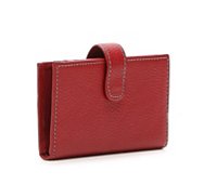 Basic Card Case Leather Wallet