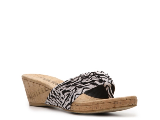 Moda Spana Heidi Print Wedge Sandal