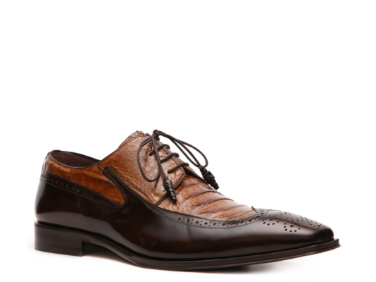 Mezlan Crocodile Wingtip Oxford