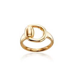 Gucci Gold Horsebit Ring | DSW