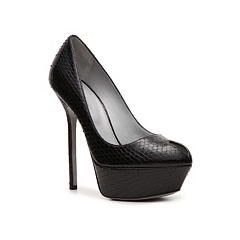 Sergio Rossi Reptile Leather Keyhole Pump | DSW