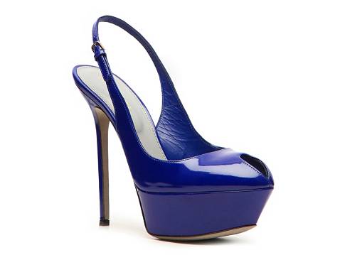 Sergio Rossi Patent Leather Keyhole Pump | DSW