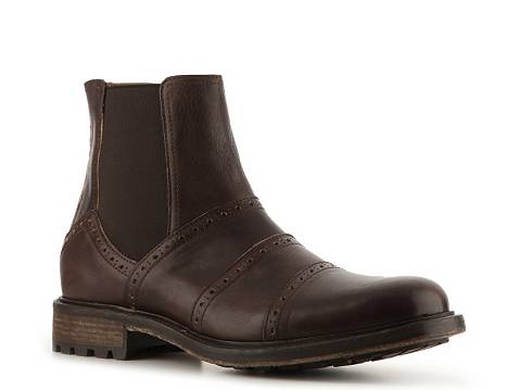 Mike Konos Leather Brogue Boot | DSW