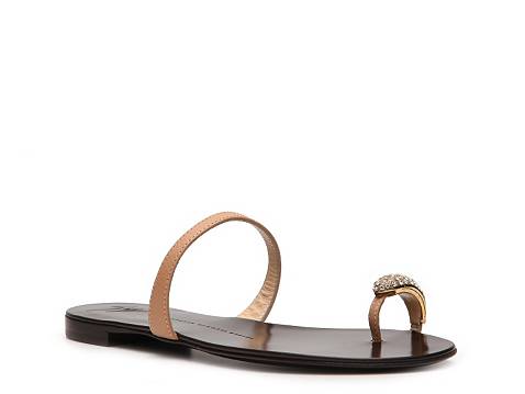 Giuseppe Zanotti Leather Ring Sandal | DSW