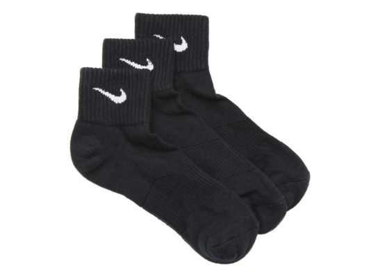 Performance Cotton Mens Athletic Socks - 3 Pack