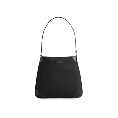 Gucci Leather Trim Fabric Shoulder Bag | DSW