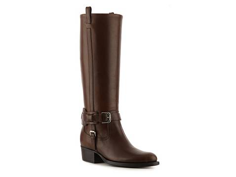 Ralph Lauren Collection Isareen Leather Buckle Boot | DSW