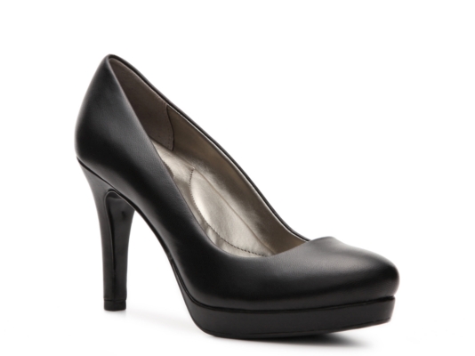 Bria Leather Platform Pump