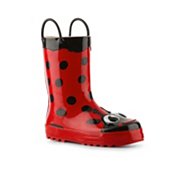 Ladybug Toddler & Youth Rain Boot