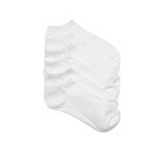 Solid Womens No Show Socks - 6 Pack