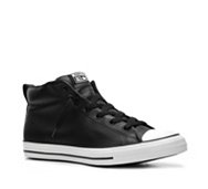Chuck Taylor All Star Street Leather Mid-Top Sneaker - Mens