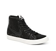 Primo Court Leopard High-Top Sneaker - Womens