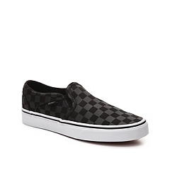 Vans Asher Checkered Slip-On Sneaker - Womens | DSW