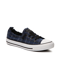 Converse Chuck Taylor All Star Shoreline Plaid Slip-On Sneaker - Womens ...