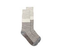 Popcorn Cable Womens Boot Socks