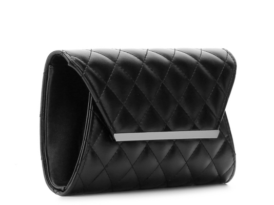 Quilted Flap Clutch