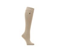 Cable Button Womens Knee Socks
