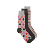 Big Dot Mens Dress Socks - 3 Pack